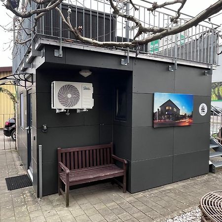 Tiny House Black Pearl Tettnang Buitenkant foto