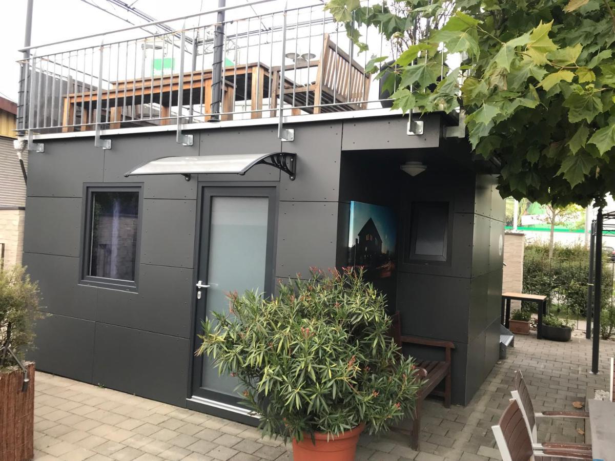 Tiny House Black Pearl Tettnang Buitenkant foto