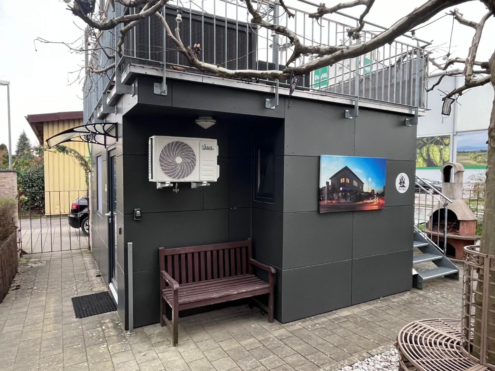 Tiny House Black Pearl Tettnang Buitenkant foto